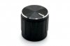 Knob Black 15x17